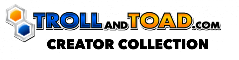 Troll and Toad Creator Collection Logo