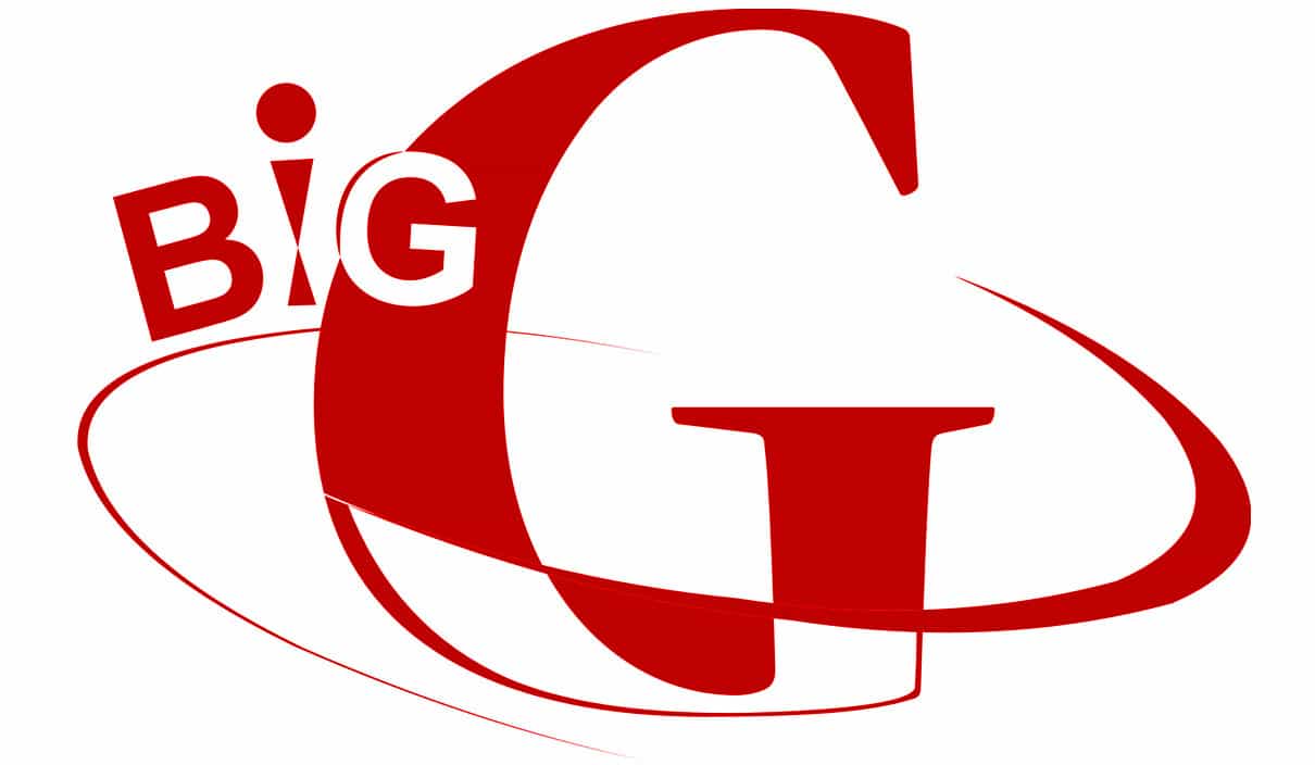 big g logo red notag